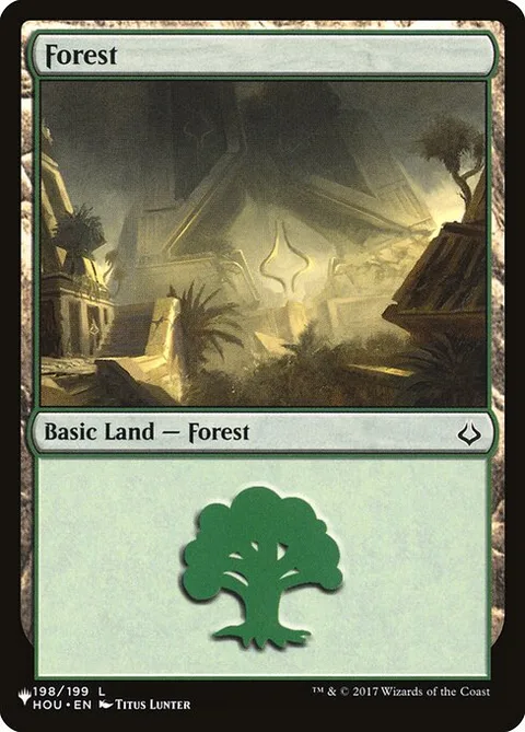 Forest, card HOU-198 from The List