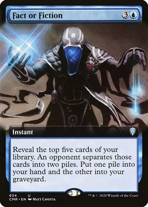 Fact or Fiction, carte 634 de Commander Legends