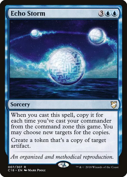 Echo Storm, carte 7 de Commander 2018