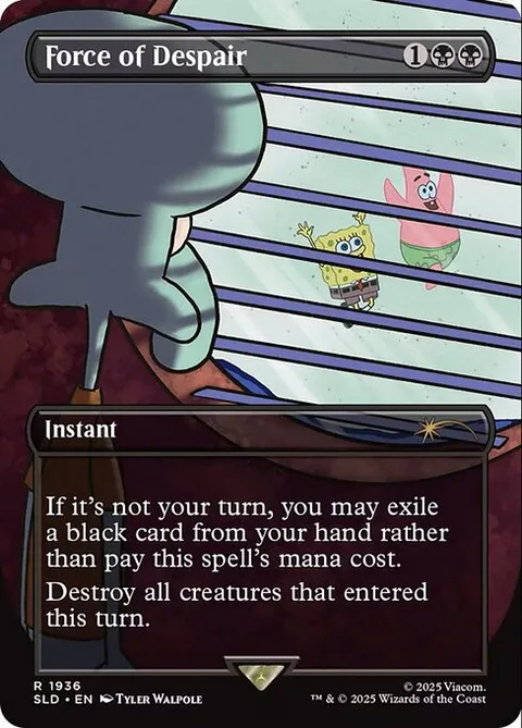 Force of Despair, carte 1936 de Secret Lair Drop