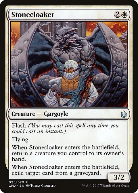 Stonecloaker, carte 25 de Commander Anthology
