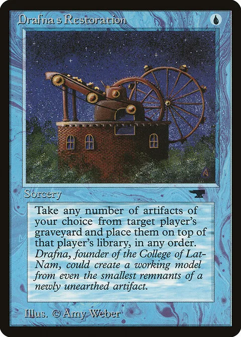 Drafna's Restoration, card 8 from Antiquities