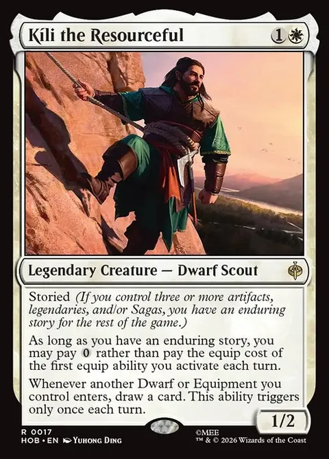 Kíli the Resourceful, carte 17 de The Hobbit