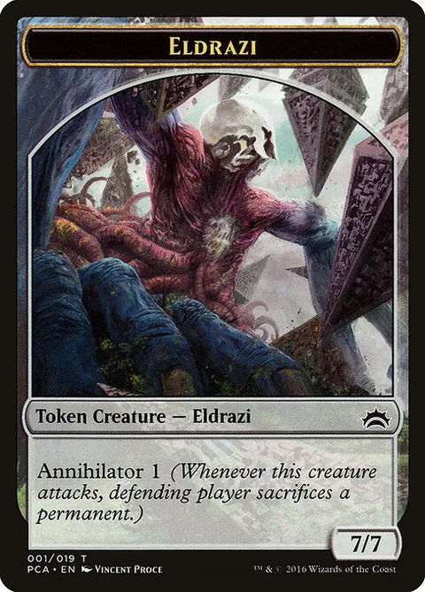 Eldrazi, card 1 from Planechase Anthology Tokens