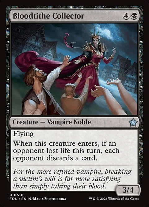 Bloodtithe Collector, card 516 from Foundations