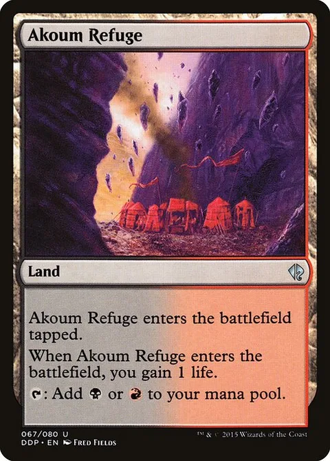 Akoum Refuge, carte 67 de Duel Decks: Zendikar vs. Eldrazi