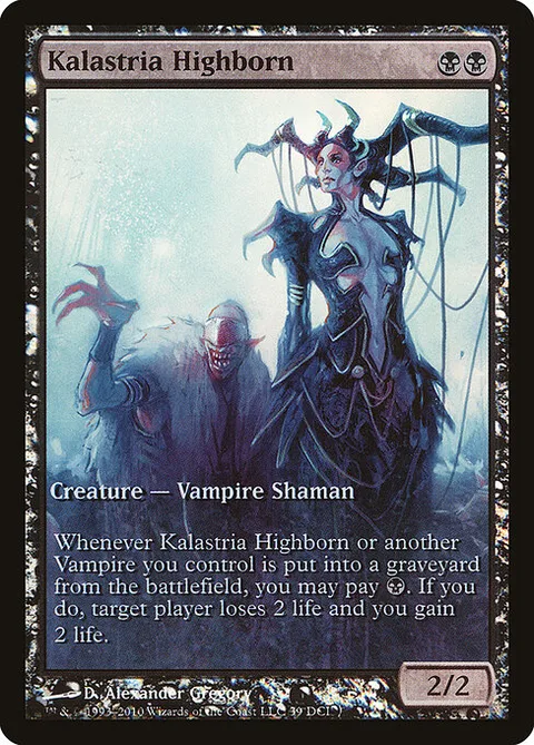 Kalastria Highborn, carte 39 de DCI Promos
