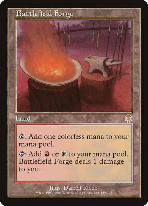 Battlefield Forge, card 139 from Apocalypse