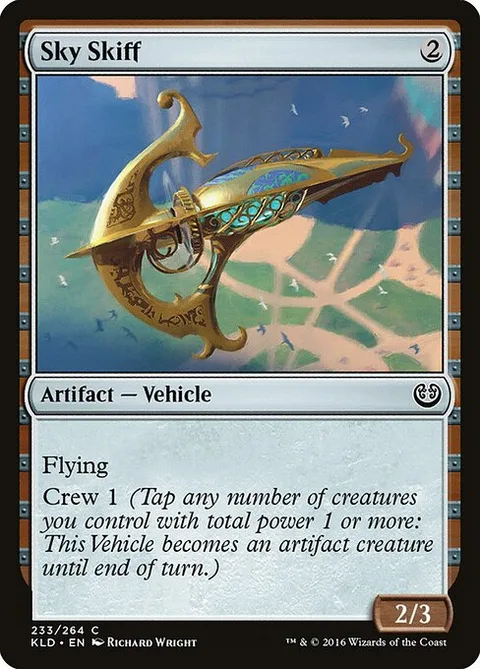 Sky Skiff, card 233 from Kaladesh