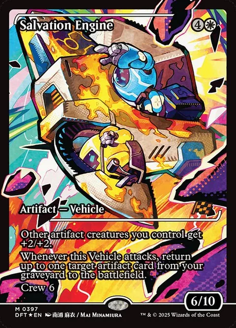 Salvation Engine, card 397 from Aetherdrift