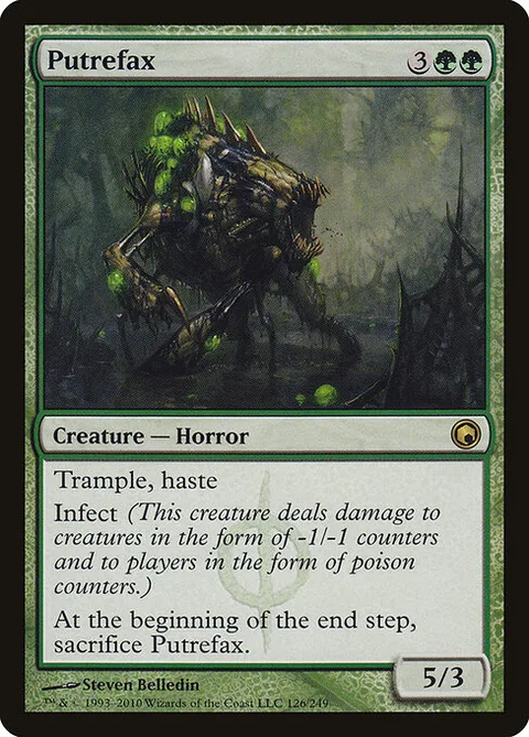 Putrefax, carte 126 de Scars of Mirrodin
