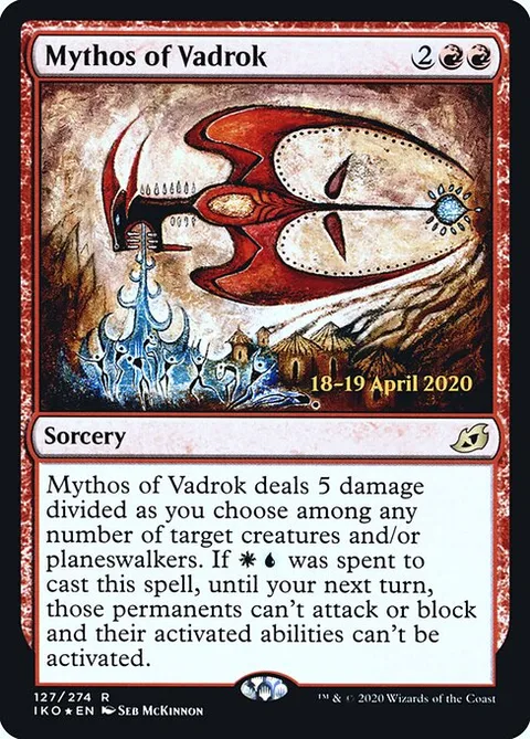 Mythos of Vadrok, carte 127s de Ikoria: Lair of Behemoths Promos
