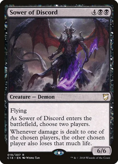 Sower of Discord, carte 19 de Commander 2018
