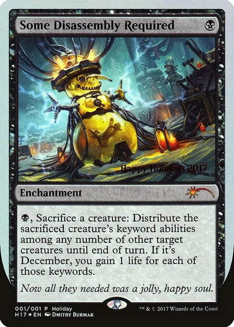 Some Disassembly Required, card 17 from Happy Holidays