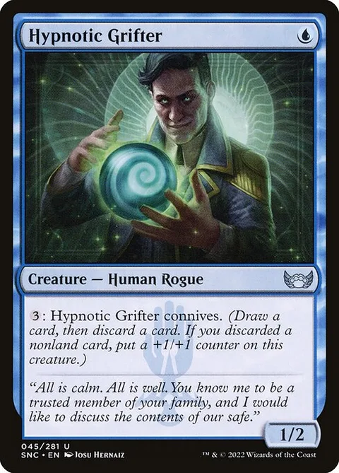 Hypnotic Grifter, card 45 from Streets of New Capenna