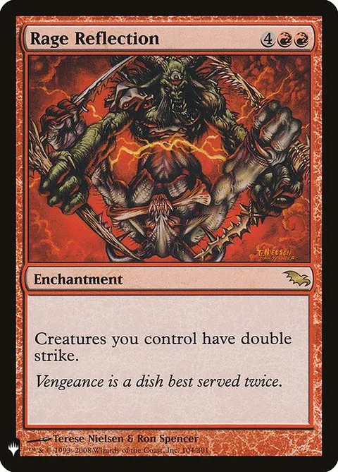 Rage Reflection, card SHM-104 from The List