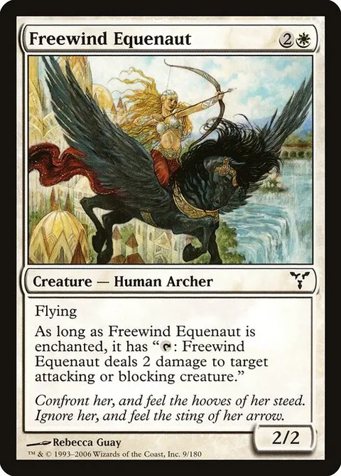 Freewind Equenaut, card 9 from Dissension