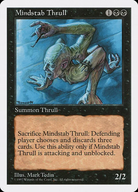 Mindstab Thrull, carte 178 de Fifth Edition