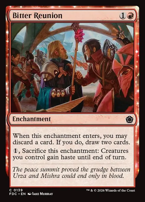 Bitter Reunion, carte 139 de Foundations Commander