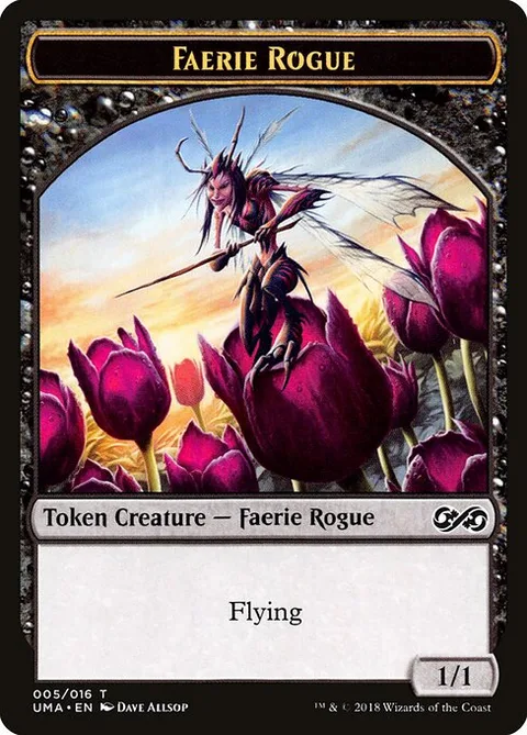 Faerie Rogue, card 5 from Ultimate Masters Tokens