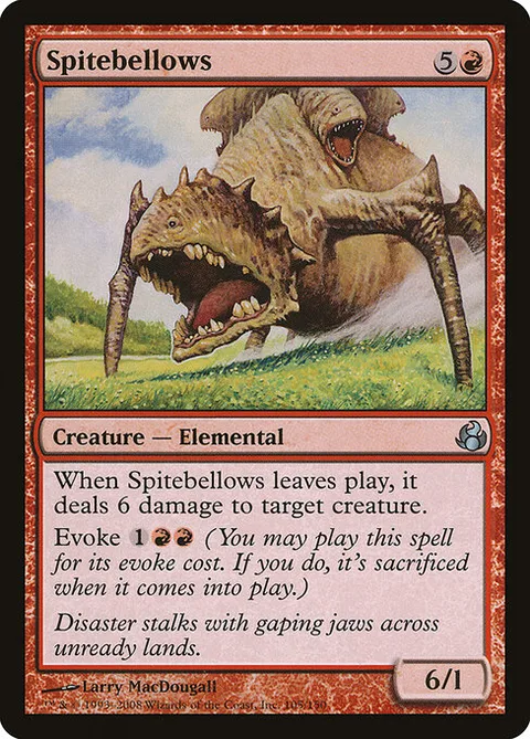 Spitebellows, carte 105 de Morningtide