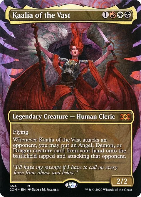 Kaalia of the Vast, card 354 from Double Masters