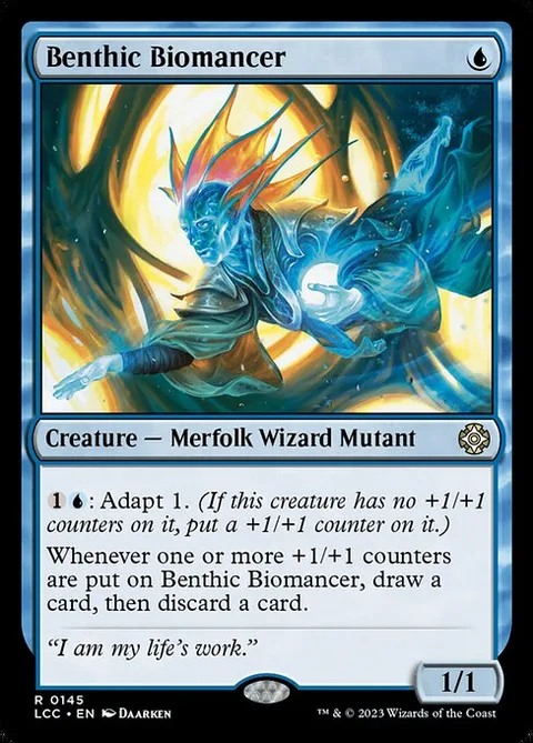 Benthic Biomancer, carte 145 de The Lost Caverns of Ixalan Commander