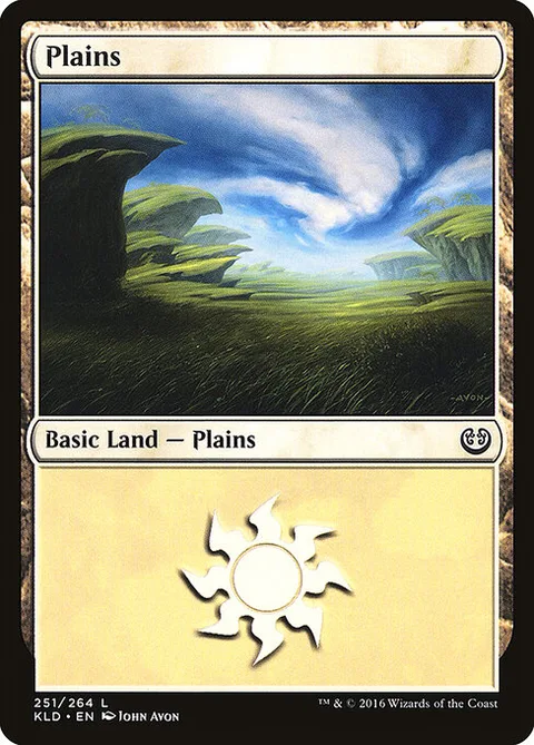 Plains, card 251 from Kaladesh