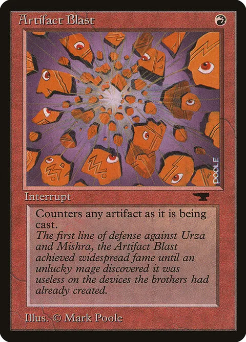 Artifact Blast, carte 22 de Antiquities