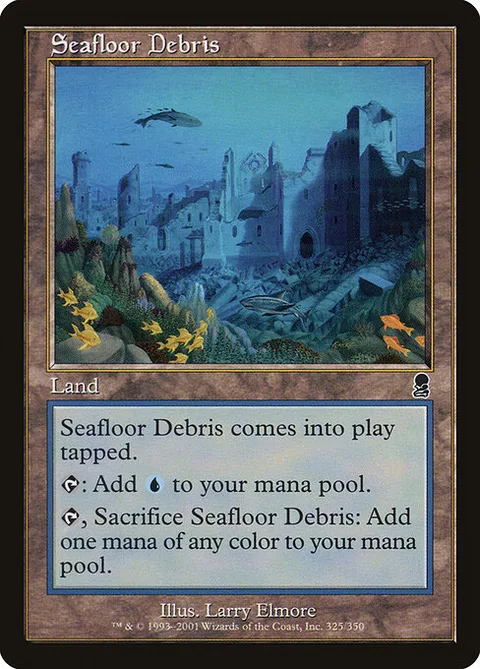 Seafloor Debris, card 325 from Odyssey