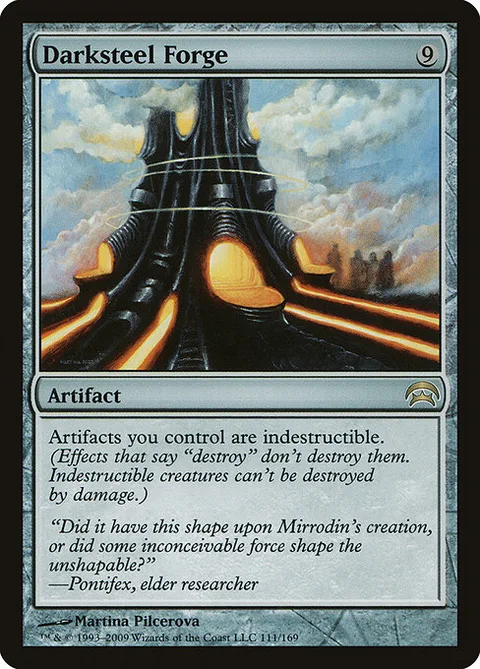 Darksteel Forge, card 111 from Planechase