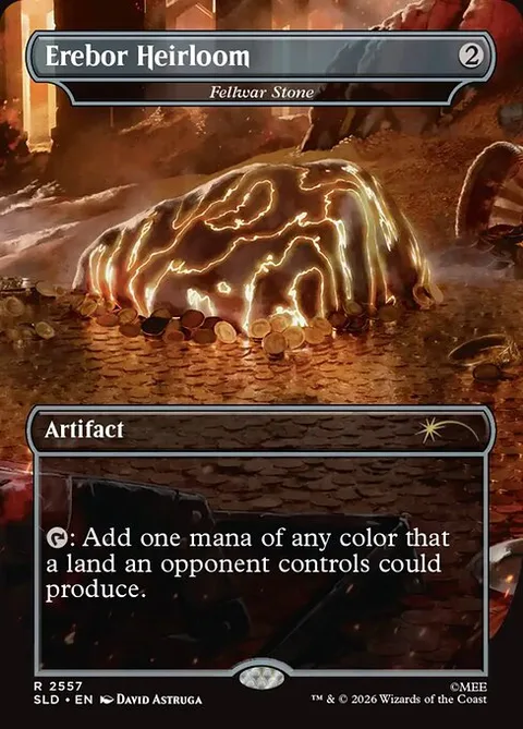 Fellwar Stone, card 2557 from Secret Lair Drop