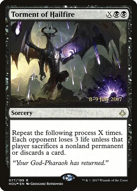 Torment of Hailfire, carte 77s de Hour of Devastation Promos