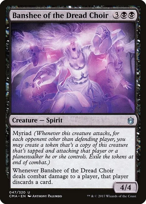 Banshee of the Dread Choir, carte 47 de Commander Anthology