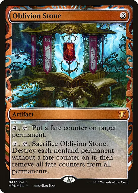 Oblivion Stone, card 41 from Kaladesh Inventions