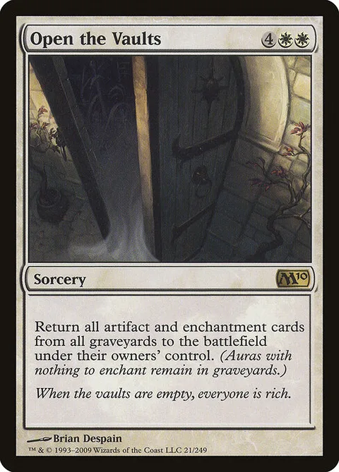 Open the Vaults, carte 21 de Magic 2010