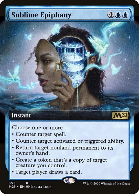 Sublime Epiphany, carte 355 de Core Set 2021