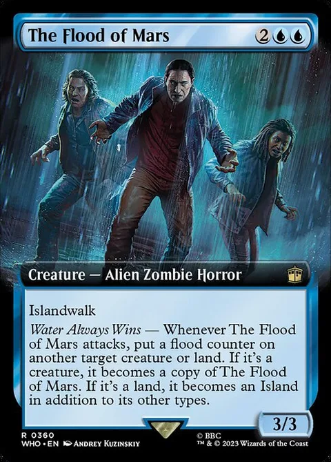 The Flood of Mars, carte 360 de Doctor Who