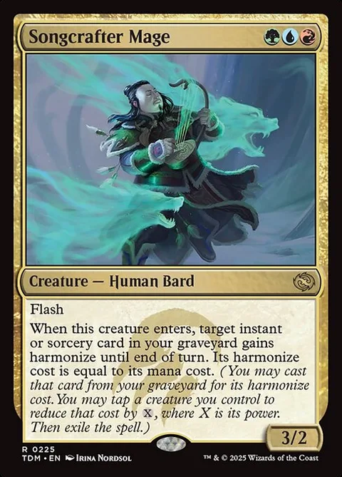 Songcrafter Mage, card 225 from Tarkir: Dragonstorm