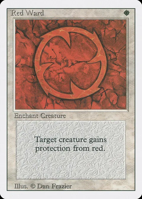 Red Ward, card 33 from Revised Edition