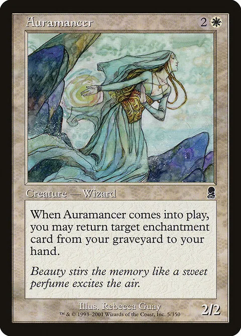 Auramancer, card 5 from Odyssey