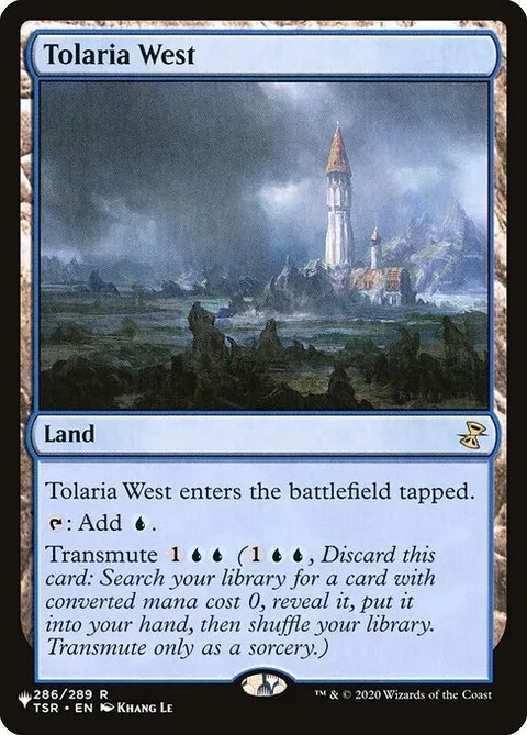 Tolaria West, card TSR-286 from The List