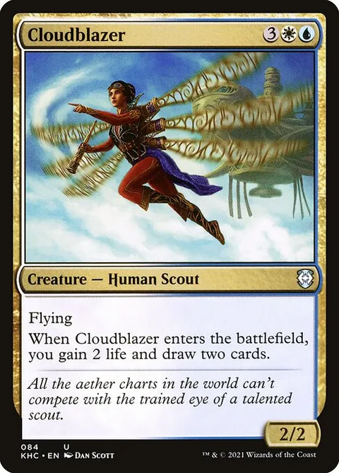 Cloudblazer, card 84 from Kaldheim Commander