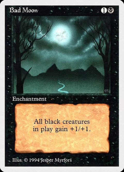 Bad Moon, card 94 from Summer Magic / Edgar