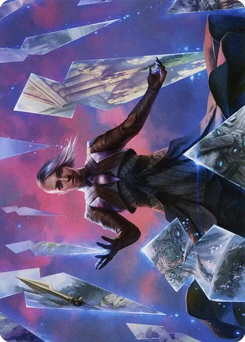 Behold the Multiverse // Behold the Multiverse, card 10 from Kaldheim Art Series