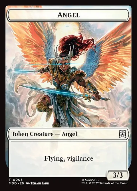 Angel, carte 3 de Marvel: Darkhold Destiny Tokens