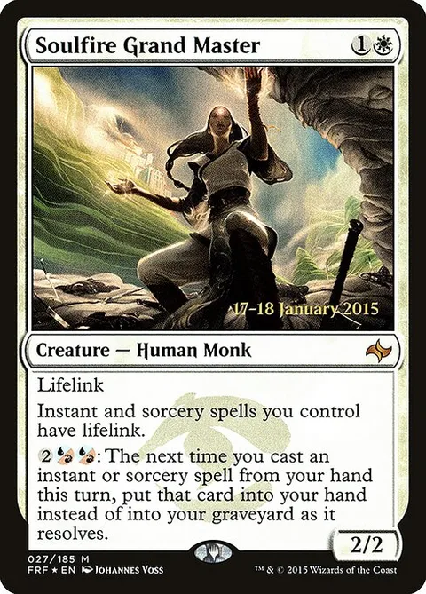 Soulfire Grand Master, card 27s from Fate Reforged Promos