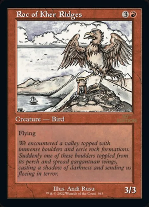 Roc of Kher Ridges, card 463 from 30th Anniversary Edition