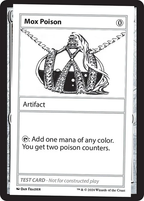 Mox Poison, card 608 from Mystery Booster 2