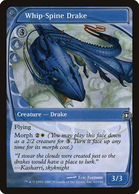 Whip-Spine Drake, card 62 from Future Sight